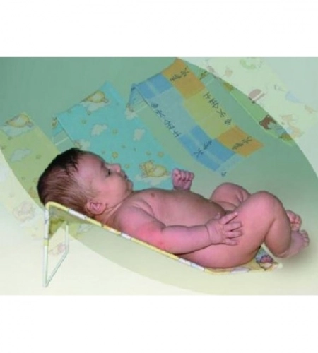 Paliktnis zīdaiņa mazgāšanai frotē light green TegaBaby DM-015-138