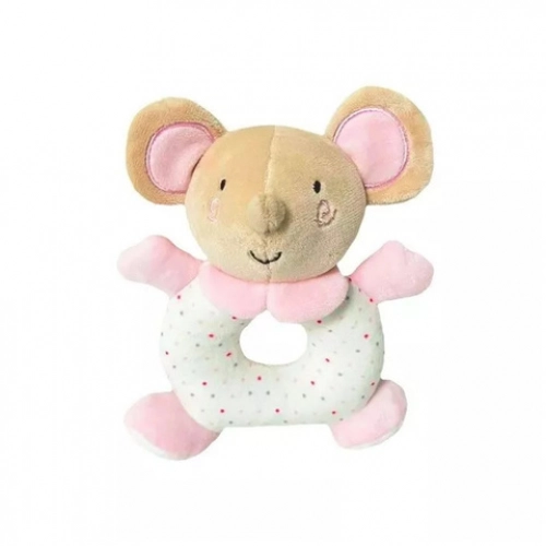 Plīša grabulis MOUSE 18 cm 9225