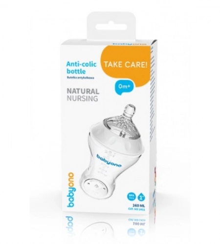 Pudele NATURAL NURSING 260 ml Babyono 1451