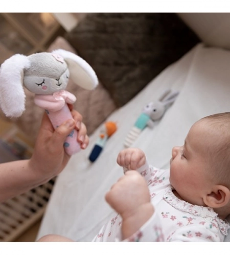 Rotaļlieta ar pīkstuli BUNNY SUNDAY Babyono 1498