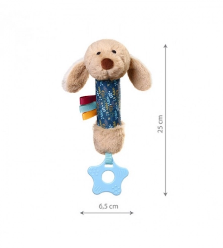 Rotaļlieta ar pīkstuli DOG WILLY BabyOno 1524