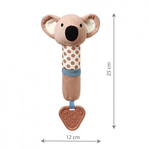 Rotaļlieta ar pīkstuli un graužamo KOALA CHARLIE 1560