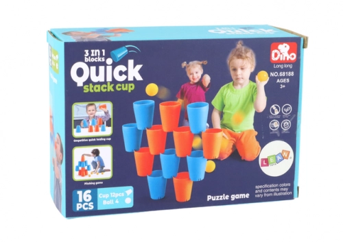 Сенсорная игра CUPS 3-in-1 77825