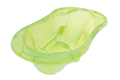 ванна анатомическая COMFORT 2in1 transparent green TEGA BABY TG-011