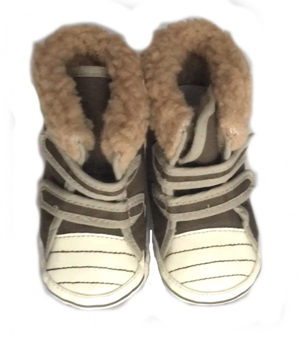 Zīdaiņu zābaciņi WINTER 32416 brown-izpārdošana