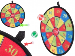Darts 28 cm ar bumbiņām un šautriņām KIK-5619
