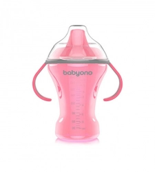 Krūze ar cieto uzgali 260 ml Babyono 1457 pink