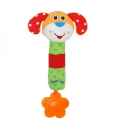 Rotaļlieta ar pīkstuli FUNNY DOG BabyMix 24526