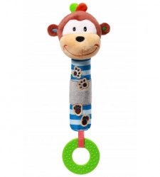 Rotaļlieta ar pīkstuli MONKEY GEORGE BabyOno 619