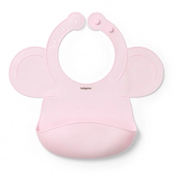 Silikona priekšautiņš BabyOno 1639/02 pink