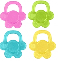 Zobu graužamais FLOWER (ar gēlu) BabyOno 1018