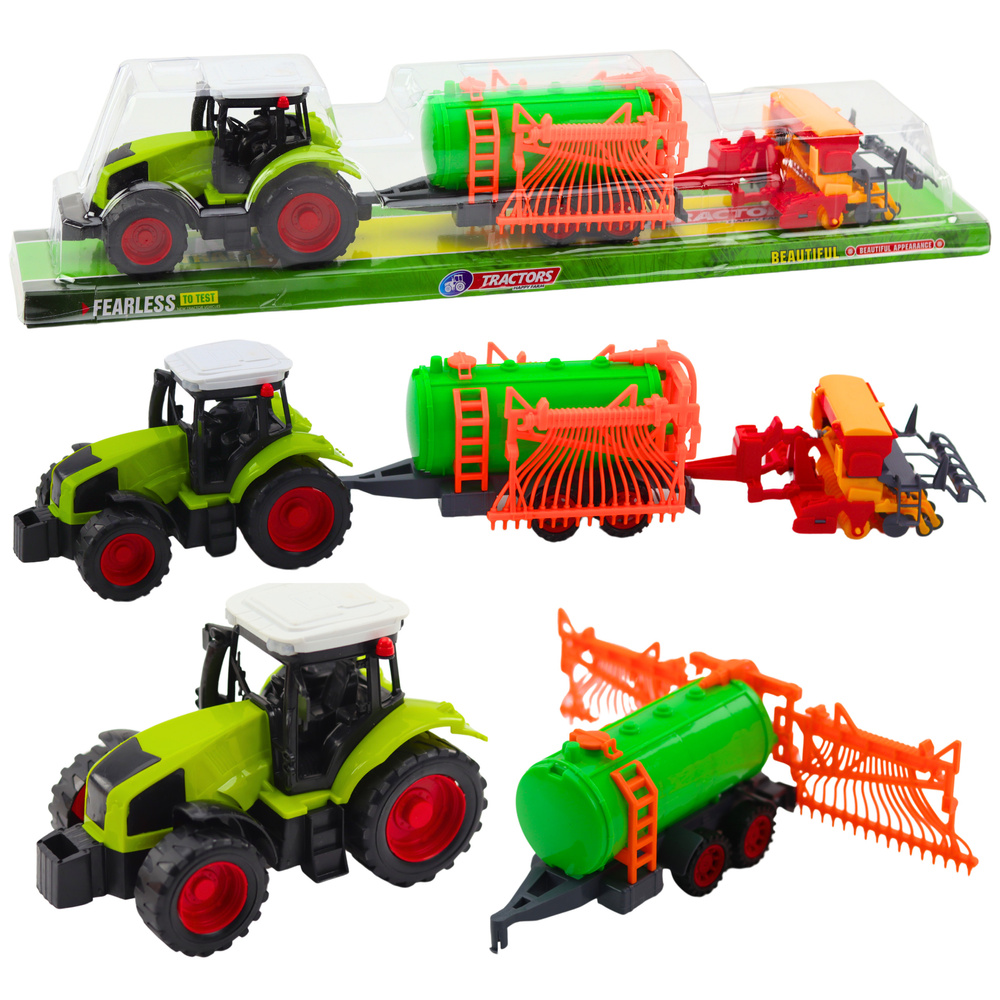 Agricultural Tractor Farm Tanker Rake Set