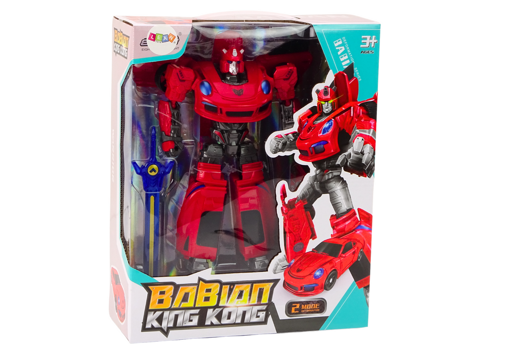 Auto-Robot 2in1 Transformation Sporty Red