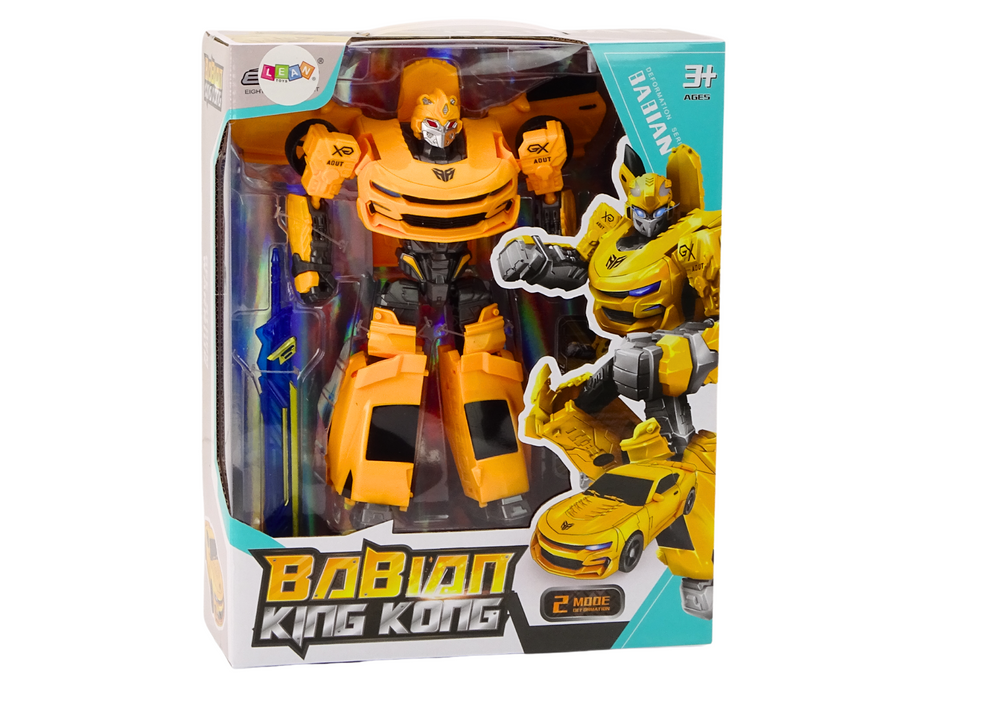 Auto-Robot 2in1 Transformation Sporty Yellow