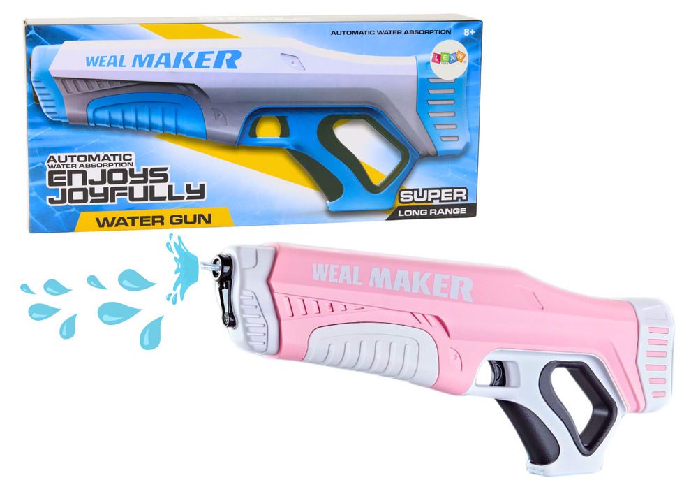 Automatic Water Gun Pink 350 Ml