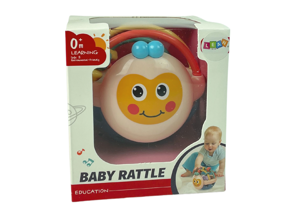 Baby Rattle Pastel Colours Ball