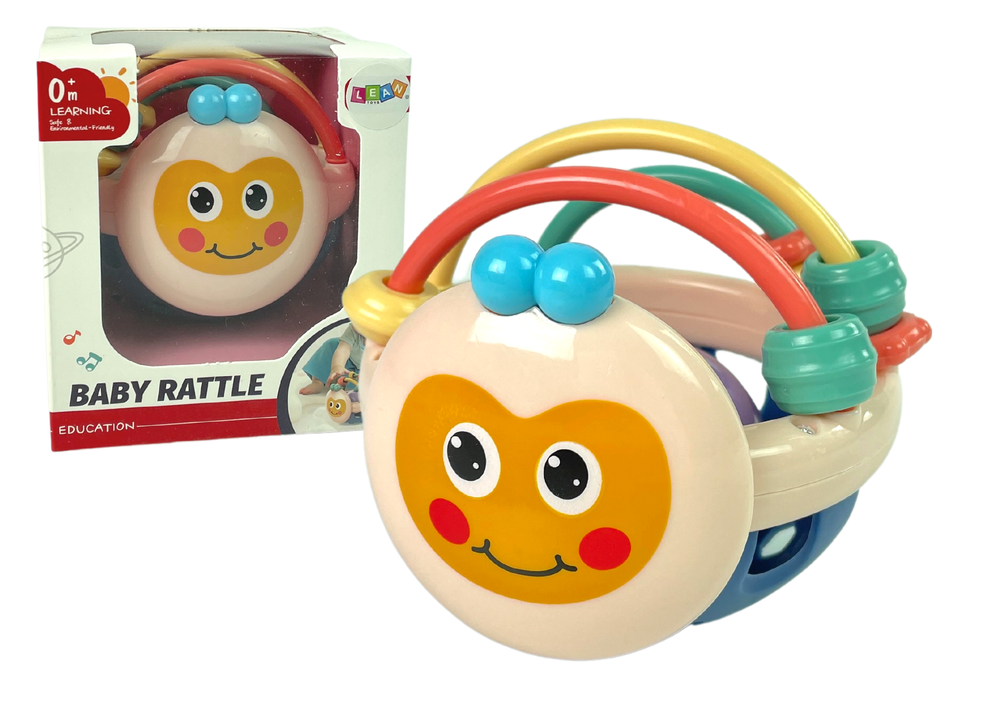 Baby Rattle Pastel Colours Ball