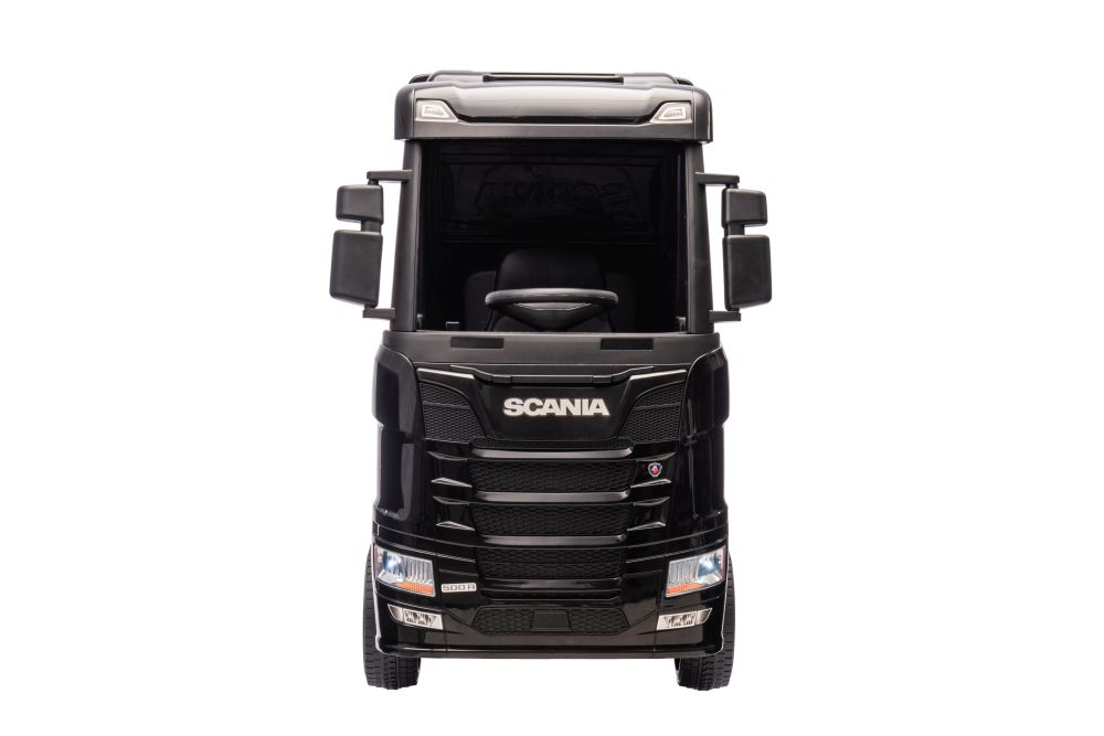 Bērnu elektriskā smagā mašīna Scania 500R HL698 Black 4x4