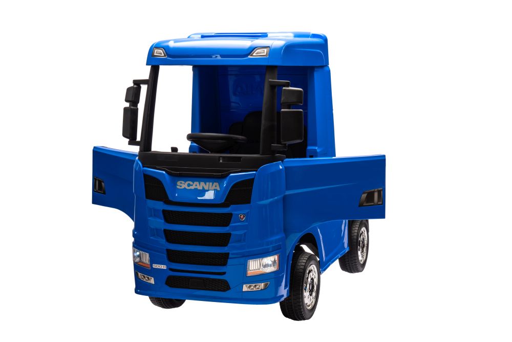 Детский электрический грузовик  Scania 500R HL698 Blue