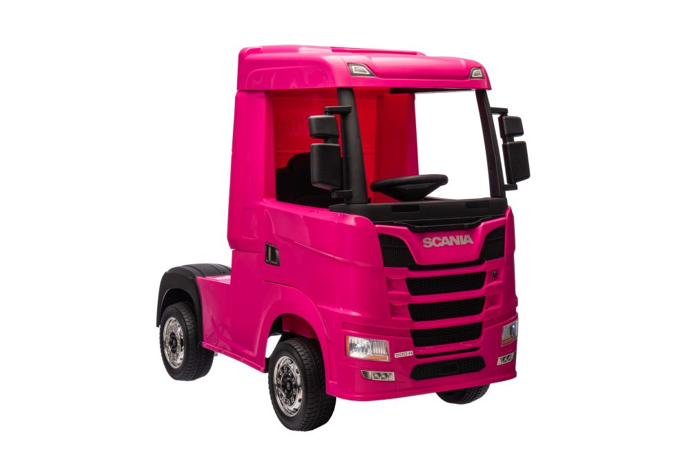 Детский электрический грузовик  Scania 500R HL698 Pink