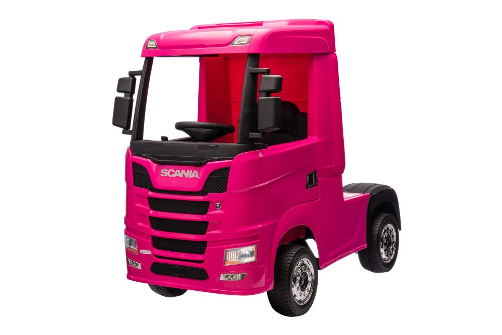 Детский электрический грузовик  Scania 500R HL698 Pink