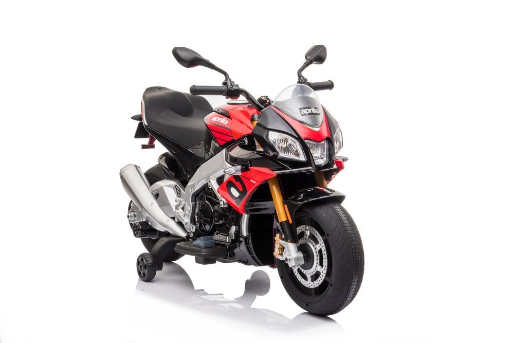 Bērnu elektriskais motocikls Aprilia Tuono V4 Red