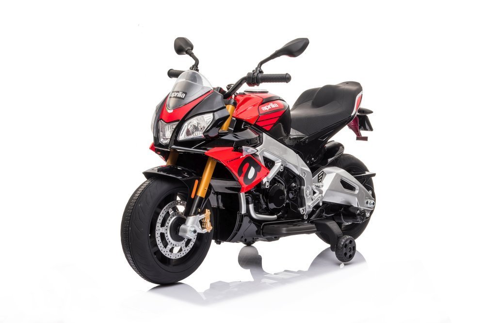 Bērnu elektriskais motocikls Aprilia Tuono V4 Red