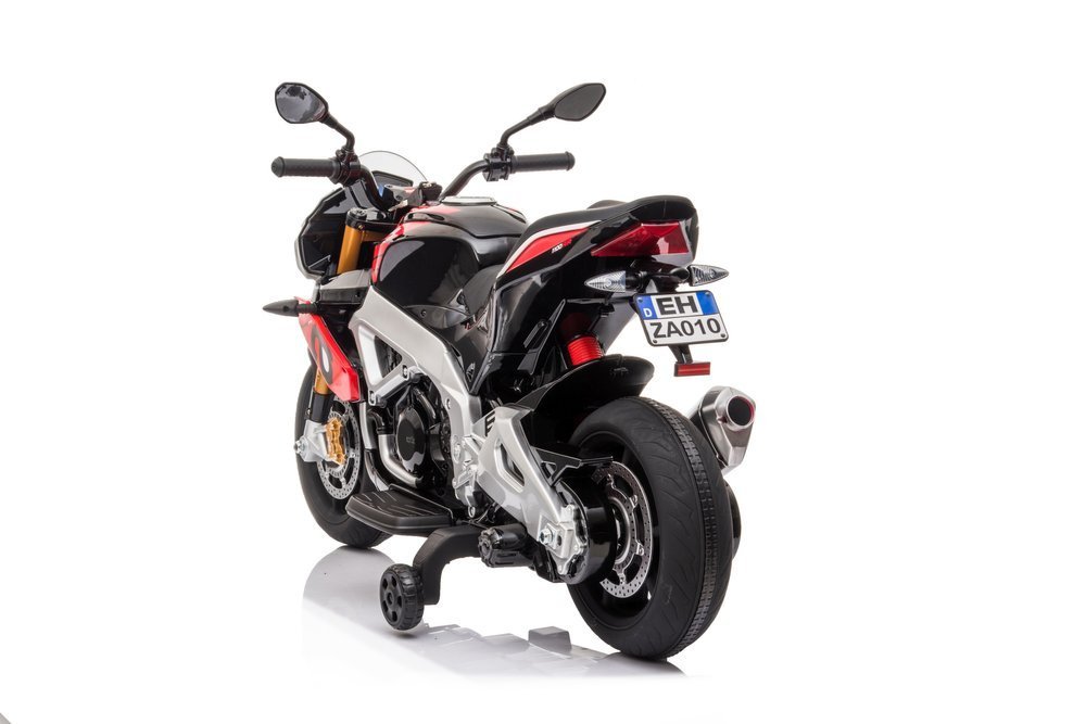 Bērnu elektriskais motocikls Aprilia Tuono V4 Red