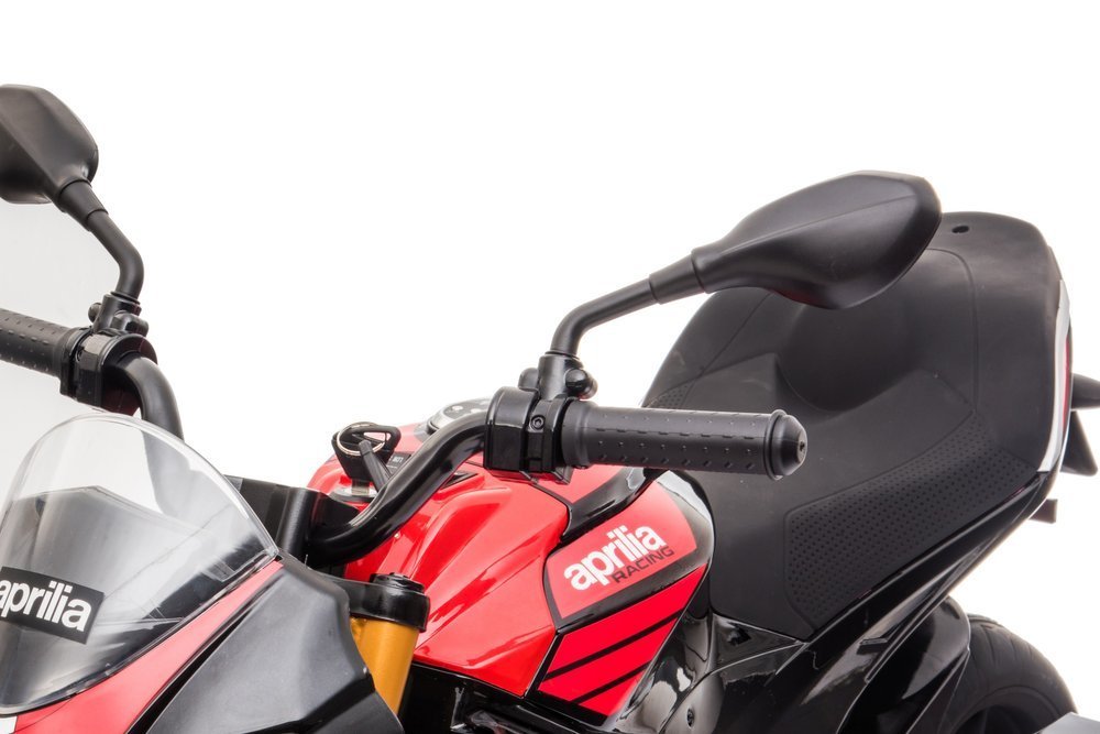 Bērnu elektriskais motocikls Aprilia Tuono V4 Red