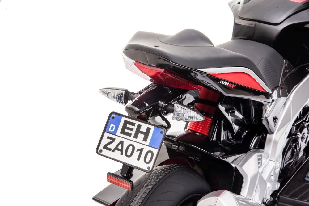 Bērnu elektriskais motocikls Aprilia Tuono V4 Red