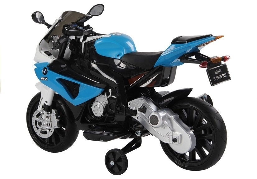 Bērnu elektriskais motocikls BMW S1000RR Blue