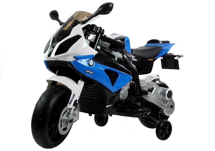 Bērnu elektriskais motocikls BMW S1000RR Blue