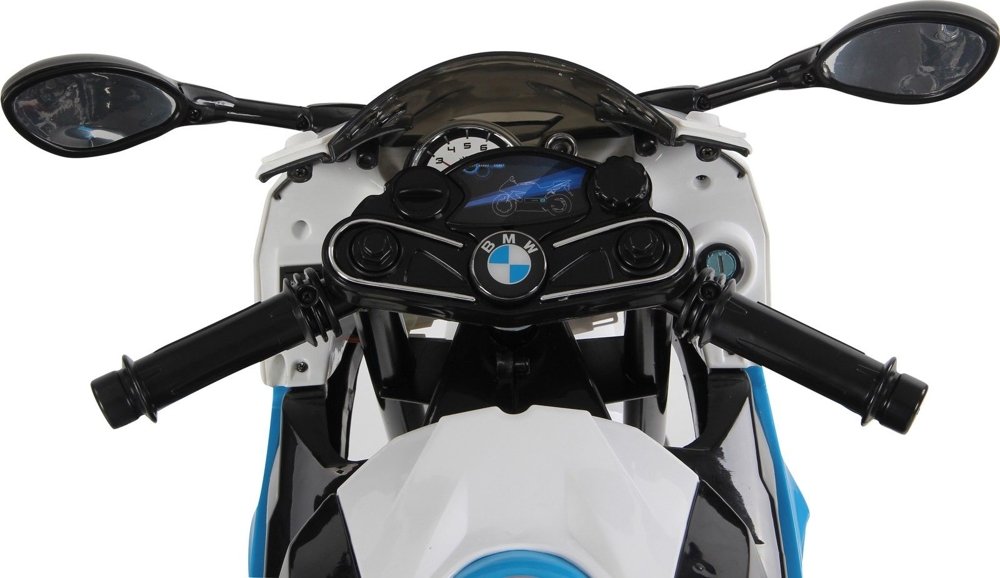 Bērnu elektriskais motocikls BMW S1000RR Blue