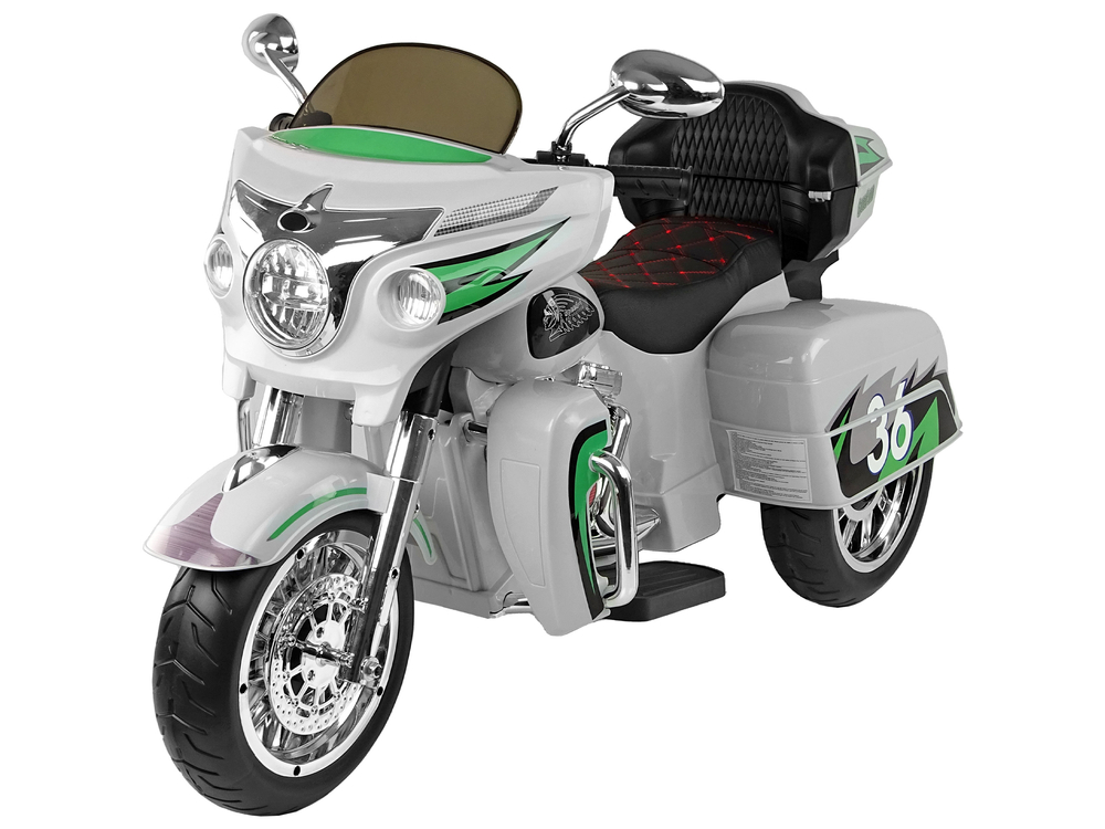 Bērnu elektriskais motocikls Goldwing Grey