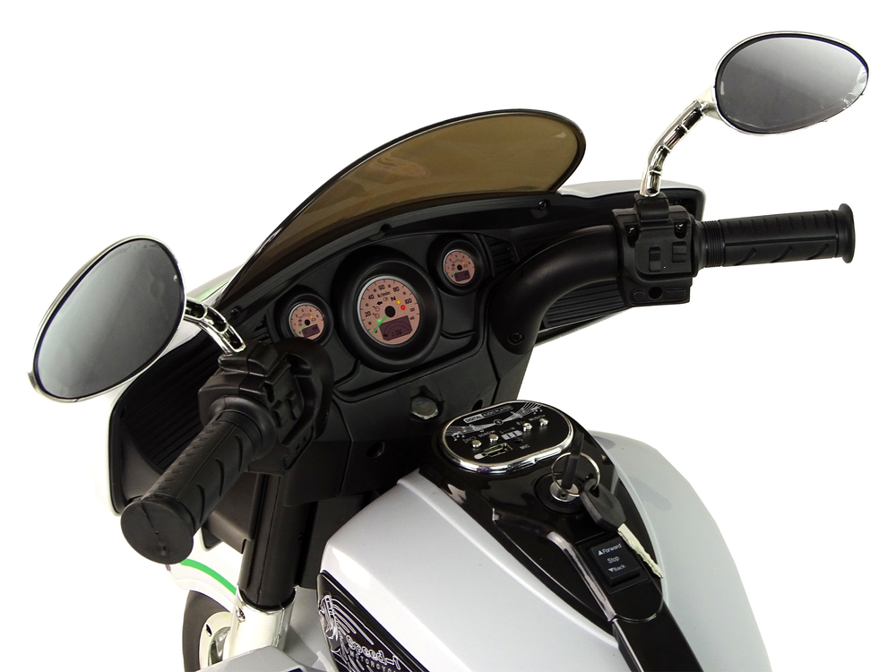 Bērnu elektriskais motocikls Goldwing Grey