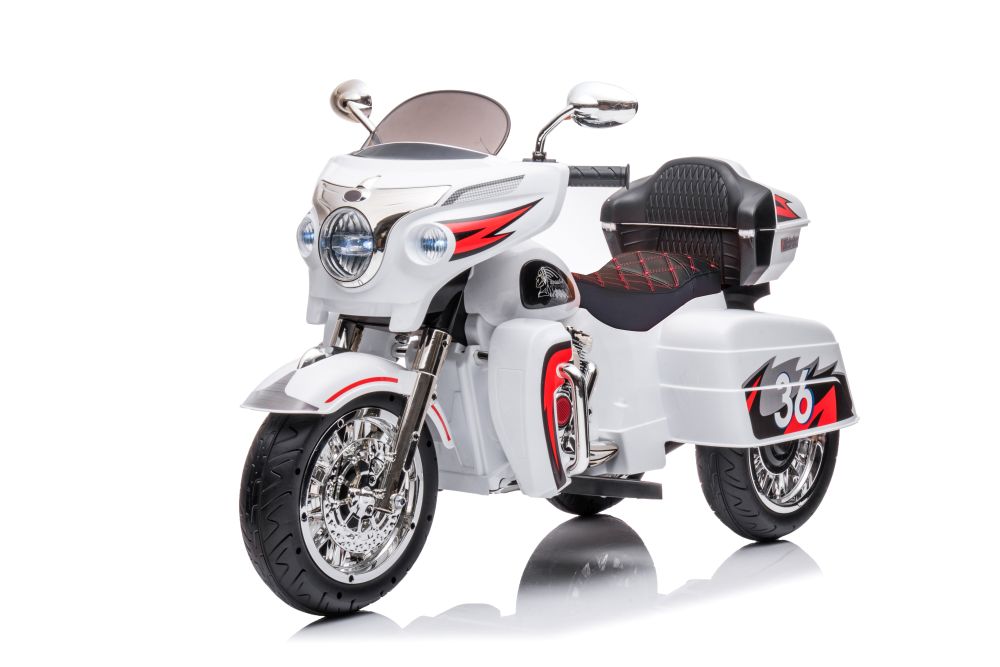 Детский электромотоцикл Goldwing White