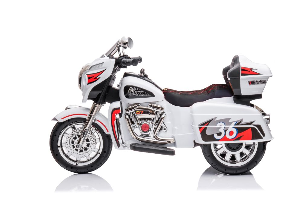 Детский электромотоцикл Goldwing White