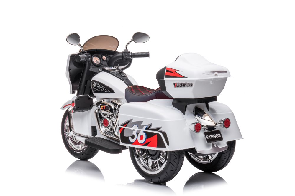 Детский электромотоцикл Goldwing White