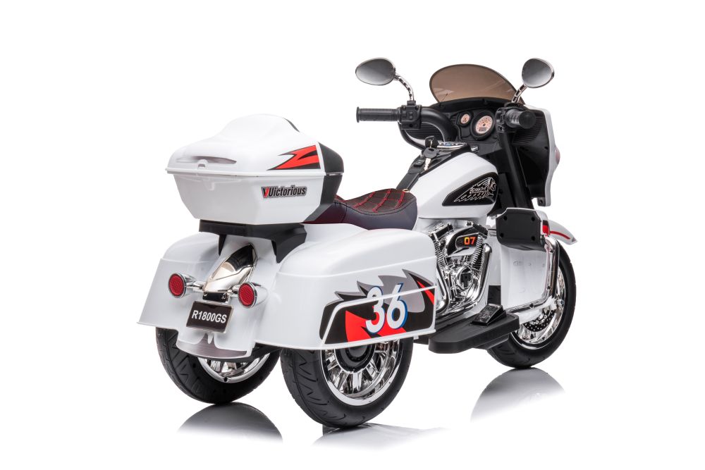 Детский электромотоцикл Goldwing White