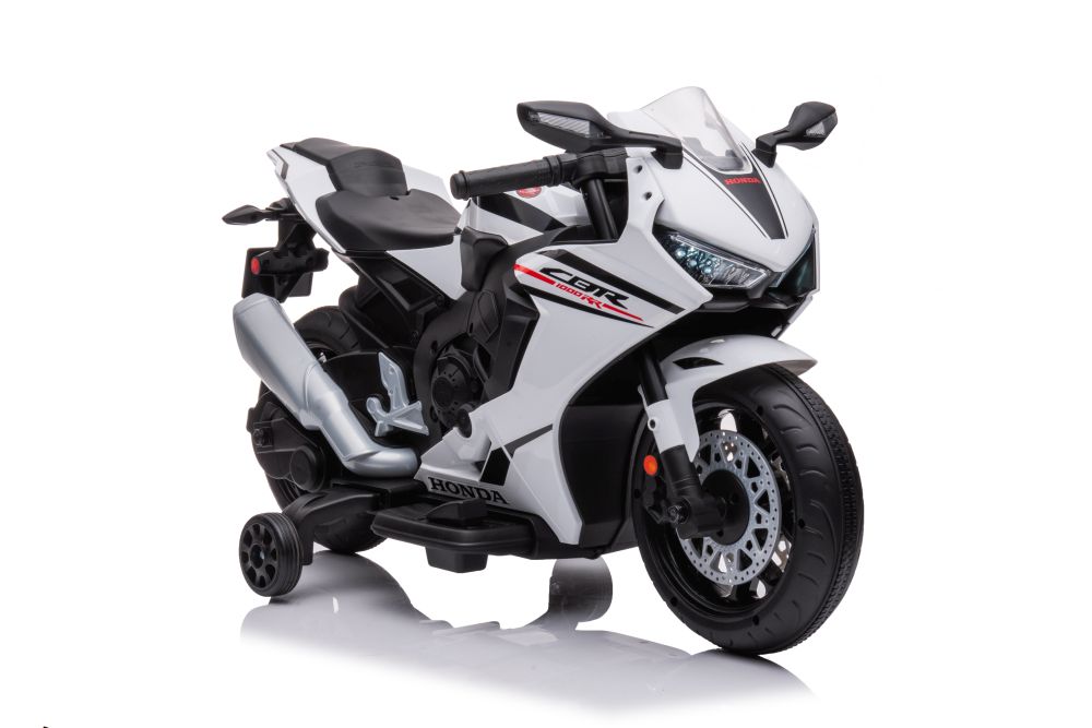 Bērnu elektriskais motocikls Honda CBR1000RR White