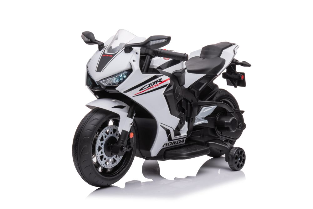 Bērnu elektriskais motocikls Honda CBR1000RR White