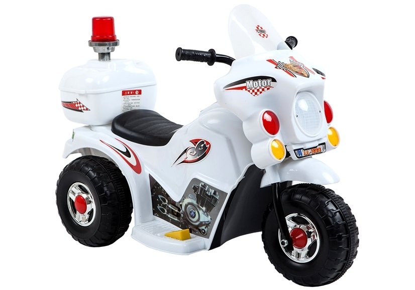 Bērnu elektriskais motocikls LL999 White