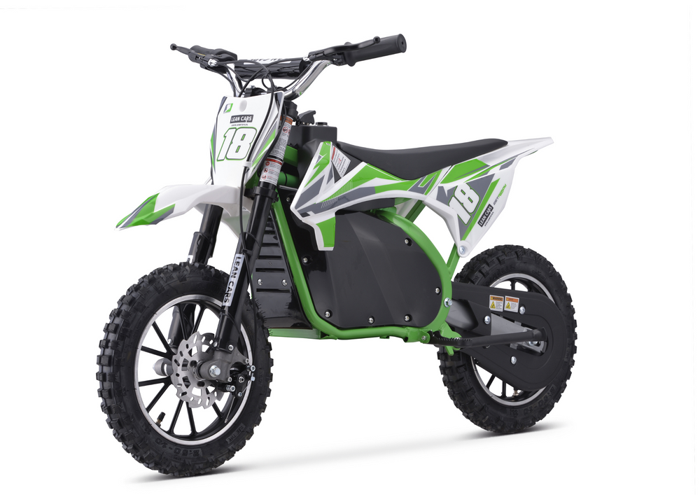 Bērnu elektriskais motocikls TRAIL KING HP114E Green