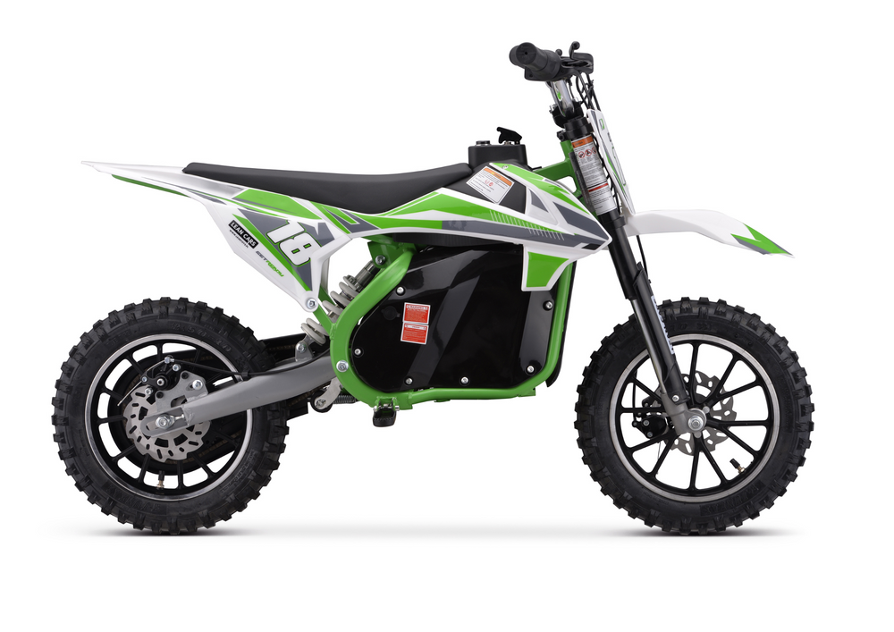 Bērnu elektriskais motocikls TRAIL KING HP114E Green