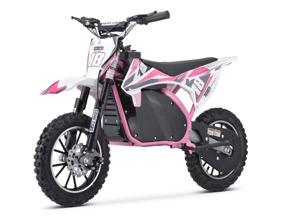 Bērnu elektriskais motocikls TRAIL KING HP114E Pink