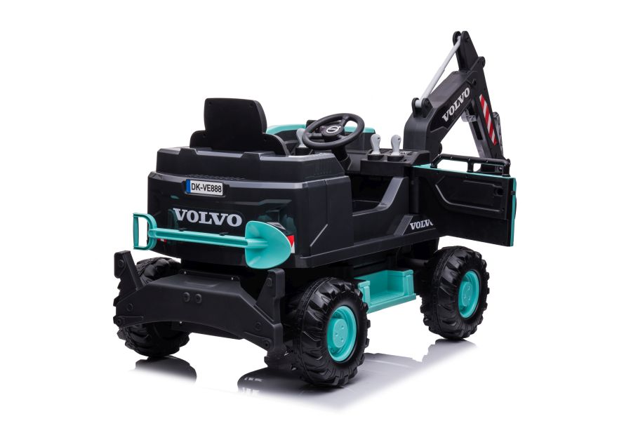 Bērnu elektriskais traktors Volvo DK-VE888 Blue