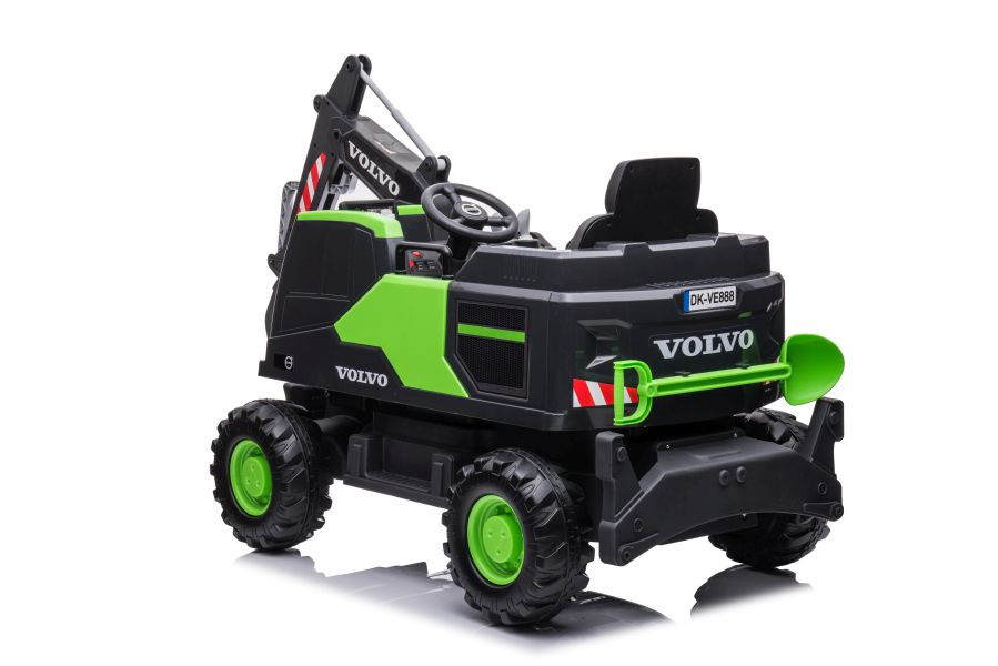 Bērnu elektriskais traktors Volvo DK-VE888 Green