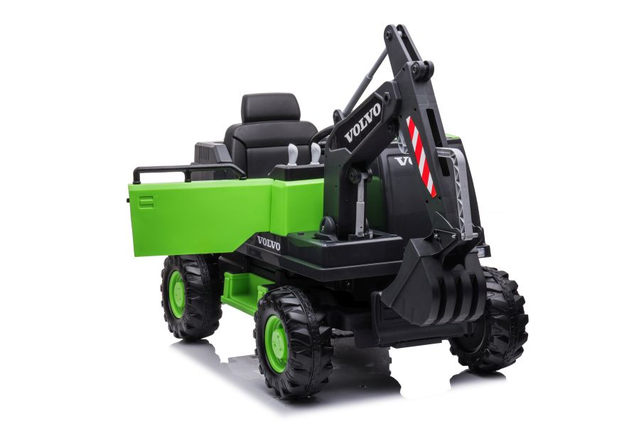 Bērnu elektriskais traktors Volvo DK-VE888 Green