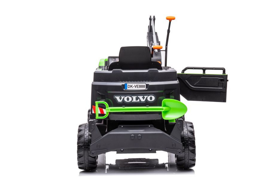 Bērnu elektriskais traktors Volvo DK-VE888 Green