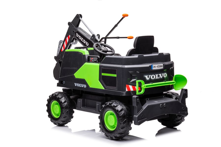 Bērnu elektriskais traktors Volvo DK-VE888 Green